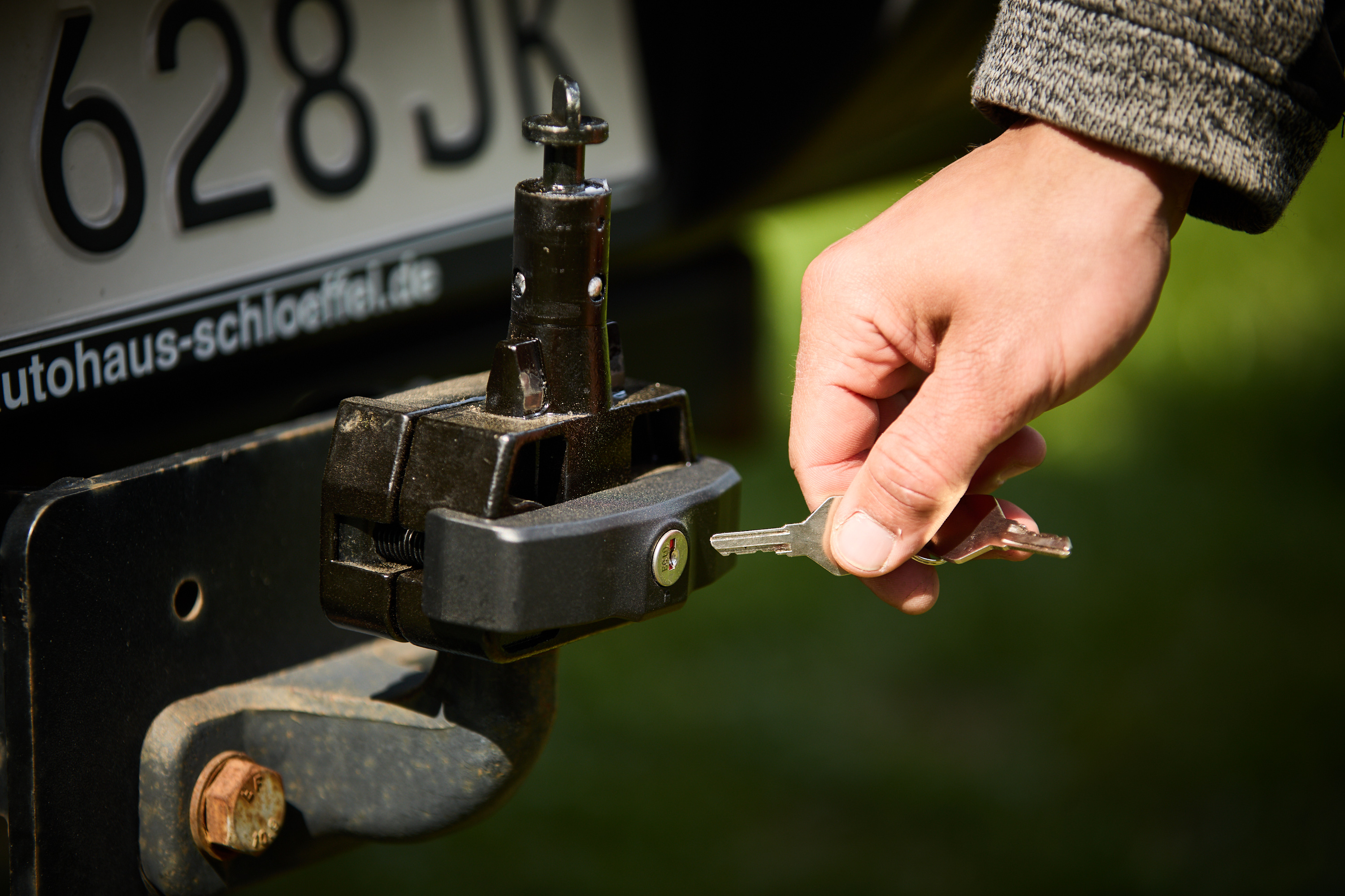 Nosic bicyklov ENVIO eMAX uzamknutie adaptéra